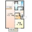 パルミエ Ⅲの間取図