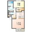 パルミエ Ⅲの間取図