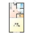 コーポアサヒの間取図