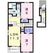 パストラーレＢの間取図
