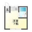 太平コーポ1103の間取図