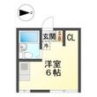 太平コーポ庄野の間取図