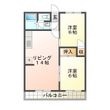 シティーハイツパテリッシアⅢの間取図