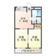 シティーハイツパテリッシアⅢの間取図
