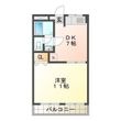 シティーハイツパテリッシアⅢの間取図