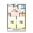 シティーハイツパテリッシアⅠの間取図