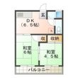 コーポ幸Aの間取図