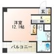カシェット住吉の間取図
