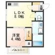 シーカルアアリモトの間取図