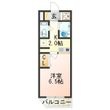 クレイドル西田辺の間取図