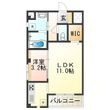 ベリーウェルⅢの間取図
