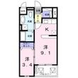 メゾン・ボヌールの間取図