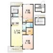 アーサー住之江の間取図