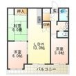 ハイツ粟新上住吉の間取図