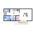 L fino岸里WESTの間取図