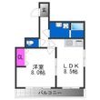 長居グランドハイツの間取図