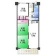 グランドパレス長居の間取図