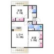 阪南ファイブの間取図