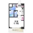 プレデコート北田辺の間取図