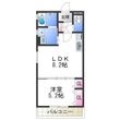 ラモーナ鶴橋の間取図