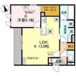 クラシスト東粉浜WESTの間取図