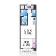 写真:スプランディッドあびこ駅前DUE 14階1402の間取図