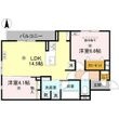 Clashist加美東の間取図