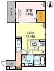クラシスト加美鞍作の間取図