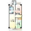 オーセント住之江の間取図