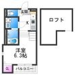 ハーモニーテラス墨江Ⅱの間取図