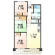 サニーコットン住之江の間取図