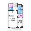 ミラージュパレス天王寺堀越町の間取図