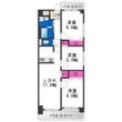 ルシール田辺の間取図
