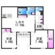 シャーメゾン ルミエール西田辺の間取図