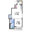 ウエストパークの間取図