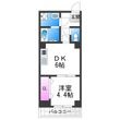 グランパシフィック梅南の間取図