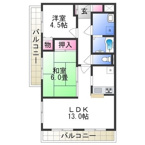 ぷりんすマンションの外観