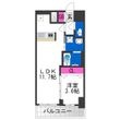 写真:DOUBLE NINE RESIDENCE 天王寺南 10階1001の間取図