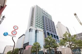 写真:フォーラムシティ岡山の外観