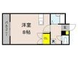 セントフォレスト北長瀬の間取図