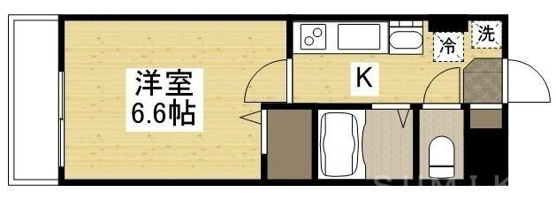 拡大写真:ウェーブレジデンス原尾島Ⅲ 2階207の間取り