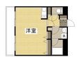 写真:ブランカ新屋敷 2階202の間取図