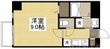 写真：月光　岡山市役所前7階の間取図