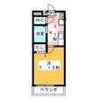 ウェーブレジデンス北長瀬の間取図