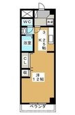 セントラル参番館の間取図