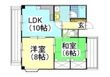 写真:メゾンタイショウ3 3階301の間取図