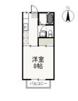 写真:S.T.Villa TSUSHIMA B 1階102の間取図