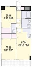 写真：メゾンボヌール2階の間取図