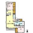 プレミール北長瀬の間取図