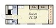 クレセール春日出2の間取図